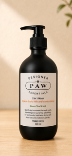 Luxury 2-in-1 Organic Goat’s Milk & Manuka Honey Wash